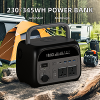 Estación de Energía Portátil de Iones de Litio de 10800mAh y 120W, Onda Sinusoidal Pura, Modo Fuera de Red, Batería de Respaldo para Automóvil, Controlador MPPT Solar