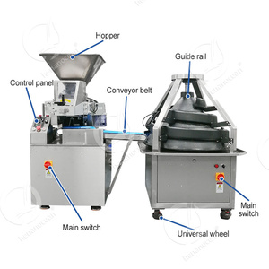 Máquina de corte de división de masa continua automática OCEAN Divisor de masa de pizza y precio de máquina redondeadora - Product Image 2