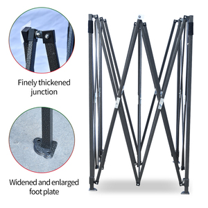 Logotipo personalizado 3x3 Pagoda Gazebo Protección UV Toldo impermeable Tienda de campaña Exposición plegable Jardín Toldos al aire libre Pop Gazebos Trade - Product Image 3