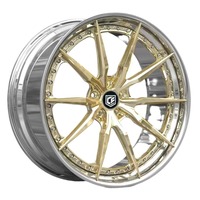 Jantes en alliage d'aluminium forgé Hongxin pour X5 G90 R22, finition dorée, couleur assortie, garantie 1 an, vente directe d'usine
