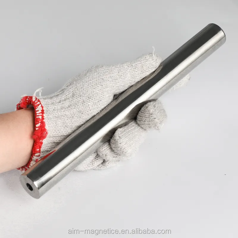 Strong neodymium magnetic bar 304 stainless steel 10000 gauss