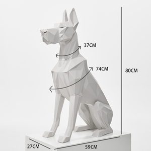 Mannequin complet du corps à la mode taille réelle pour animaux de compagnie PLA Filament imprimé modèle complet du corps plusieurs tailles modèle de chien imprimé en <span class=keywords><strong>3D</strong></span> - Product Image 2