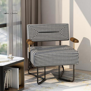 Ý Đồ Nội Thất Nhà Cánh Tay Đơn Sofa Khu Vực Chờ Đợi Phòng Chờ Trang Trí Giọng Phòng Khách Vải Thỉnh thoảng Ghế - Product Image 1