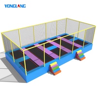 Yl-2-bc046 Plusieurs Tailles Pas Cher Grand Château Sautant Extérieur Parc de Trampoline À Vendre
