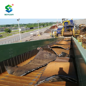 Çelik üretim tesisi için bakım gerektirmeden daha güvenli çalışma ile yüksek darbe tokluğu kesme hurda süper çelik bant konveyör - Product Image 3