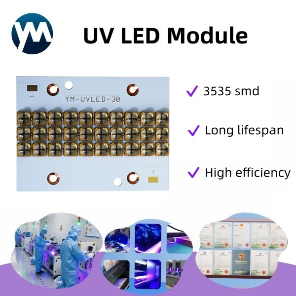 300W UV LED Module High Intensity Curing Lamp for Screen Printing Ink Adhesive Wood Coating Electronics Industry