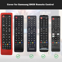 Casing Remote Silikon Custom Grosir untuk TV Samsung Smart, Bahan PC Tahan Air dengan Kode Tetap, Penggunaan Kontrol Murah