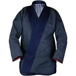 Suojiu jitsu gi — tenue kimono noir en coton, vêtement féminin de haute qualité, personnalisé, vente en gros