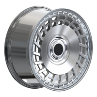 Nouvelles jantes forgées sur mesure 18/19 pouces style rétro en aluminium 6061-T6, luxe, à rebord profond, polies, certifiées JWL, ajustement universel
