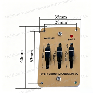 Customize High Quality Acoustic Guitar <strong>Pickup</strong> Mandolin <strong>Pickup</strong> 2 Band Banjo <strong>Pickup</strong> ME-2 for Wholesale - Product Image 1