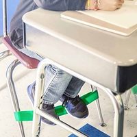 Haiyang Libenli En gros Chaise sensorielle pour TDAH avec bande élastique de résistance en latex coloré antidérapante pour enfants et activités sensorielles des pieds