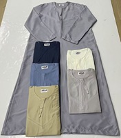 Thobe pour hommes, vêtements musulmans, robe islamique saoudienne, abaya, robes arabes pour hommes