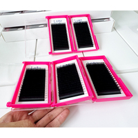 Siap Kirim Bulu Mata Mink Neat Root Lembut & Ringan Volume Lash Tray untuk Penata Rias Profesional dan Salon