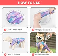 Chemises rafraîchissantes pour chiens, légères, écologiques, en maille respirante 3D, avec bande réfléchissante et protection solaire, collection été de luxe, vente chaude