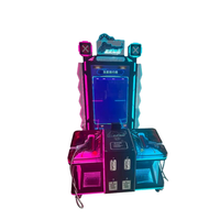 Machine de jeu d'arcade vidéo à pièces pour bébé ours 2 joueurs écran LCD 65 pouces en plastique pour salle de jeux à domicile