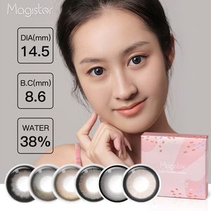Magister 새로운 도착 색깔 접촉 큰 눈을 위한 6 달 자연적인 렌즈는 콘택트 렌즈를 착색했습니다 - Product Image 1