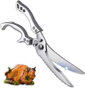กรรไกรตัดเนื้อขนาดใหญ่ใช้ในครัวกรรไกรสแตนเลสสตีลตัดกระดูกไก่พิเศษสำหรับงานหนัก - Product Image 2