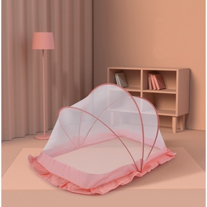 Tente yourte pliable universelle pour bébé, moustiquaire intégrale pour <span class=keywords><strong>lit</strong></span> de bébé, idéale pour nouveau-nés et enfants en été - Product Image 4