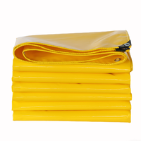 Bâche en toile PVC imperméable, enduite de PVC, robuste, résistante à l'abrasion, pour tente, camion, gonflable, usage intensif