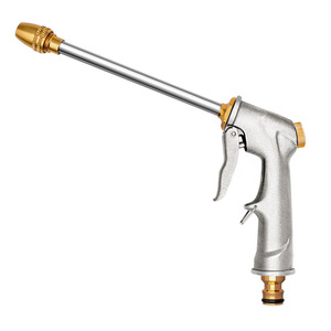 All Metal High Pressure Car Wash Water Gun Copper Nozzle Alloy <b>Handle</b> For Garden And Car Cleaning - Product Image 3