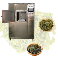 Industriële Commerciële Magnetron Vacuümdroger Voor Coco Baobab Olie Palm American Agave Fresia Lavendel Mint Gember Knoflook