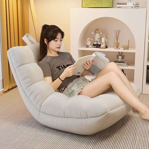 Canapé moderne en forme de chenille, pouf, canapé une place, lit-canapé, tatami décontracté, salon, salle à manger, tissu confortable, meubles de maison - Product Image 2