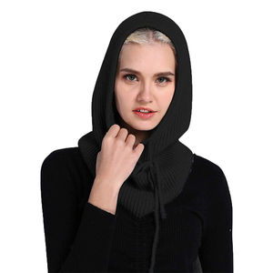 Bufanda con capucha de mezcla de lana personalizada, gorro pasamontañas, gorro de calavera de punto de <span class=keywords><strong>invierno</strong></span> para mujer con patrón de personaje a cuadros, polaina de cuello para <span class=keywords><strong>hombre</strong></span> - Product Image 2