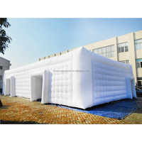 Hangar gonflable de 2025 Offre Spéciale, structure gonflable, prix de tente gonflable de cube à vendre