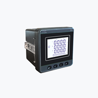 EastSong 96*96 Panel Mount Multifunction LCD Ammeter ES96Y-I3 RS485 Modbus RTU Pengukur Arus Tiga Fasa Kelas 0.5 IP65