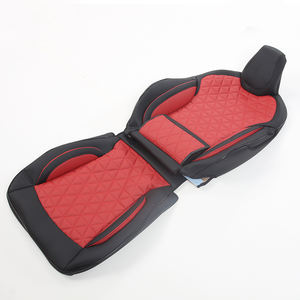 GANE Design Ensemble Complet de Luxe de Housses de Sièges Intérieures de Voiture en Cuir Nappa pour Tesla Model X/Y 2021-2025 - Product Image 5