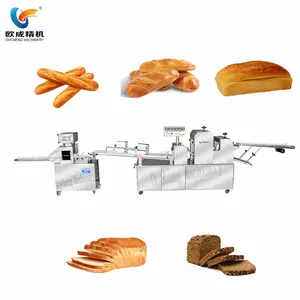 Línea automática de producción de tostadas, línea de producción de baguette francés