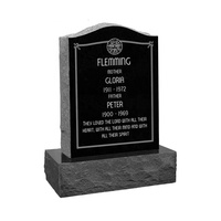Monument funéraire personnalisé en granit naturel pour crypte et mausolée de cimetière familial