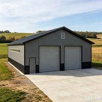 Construction de garage en acier sur mesure, service de soudage, découpe et pliage