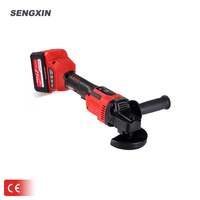 Meuleuse d'angle sans fil SENGXIN 125 mm avec batterie lithium-ion pour la découpe et le meulage général