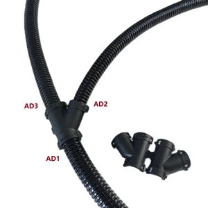 Chinesischer Hersteller Elektrischer Rohrverbinder Y-Verbinder Wellrohrverbinder für Rohre Fester Verbinder - Product Image 4