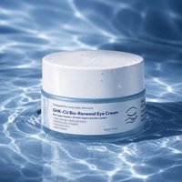 Crème Contour des Yeux Anti-Rides, Anti-Cernes, Anti-Poches et Anti-Rides Fines à la Céramide, GHK-Cu, Peptide de Cuivre Bleu et Acide Hyaluronique