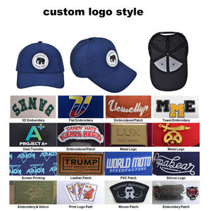 लेजर कट छेद छिद्रित टोपी कस्टम पुरुषों उच्च गुणवत्ता 6 पैनल रबर लोगो खेल हाट वाटरप्रूफ टोपी - Product Image 5