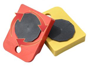 Ensemble de déplacement de meubles de qualité industrielle rouge, outils de levage pour objets lourds avec poignée en acier et plastique, support ODM personnalisé - Product Image 3
