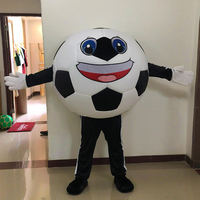 Costume de mascotte unisexe de haute qualité pour fans de football, fabriqué sur mesure par Shengye Mascot Factory, pour fête d'Halloween, cosplay de dessin animé