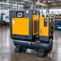 Compresseur d'air combiné 4 en 1 avec sécheur CM4-007, conception compacte pour les espaces restreints, OEM/ODM disponible