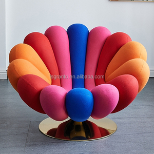 Phong cách Ý xoay ghế đầy màu sắc khách sạn duy nhất lười biếng ghế Đồ nội thất phòng khách hiện đại giải trí ghế Sofa ghế - Product Image 3