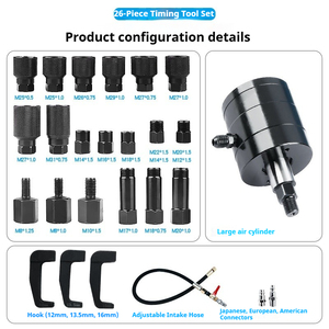 Kit d'extraction d'injecteurs de carburant diesel et essence pour la réparation de moteurs automobiles - Product Image 4