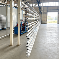 Rail solaire en alliage d'aluminium avec support de connecteur de rail pour système de support de panneaux solaires à grande échelle