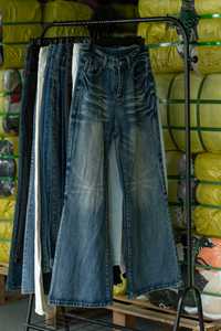 WS23 Second Hand Women's Jeans Mixed Colors Loose Fit Wide Summer Adult <strong>Apparel</strong> - Product Image 4