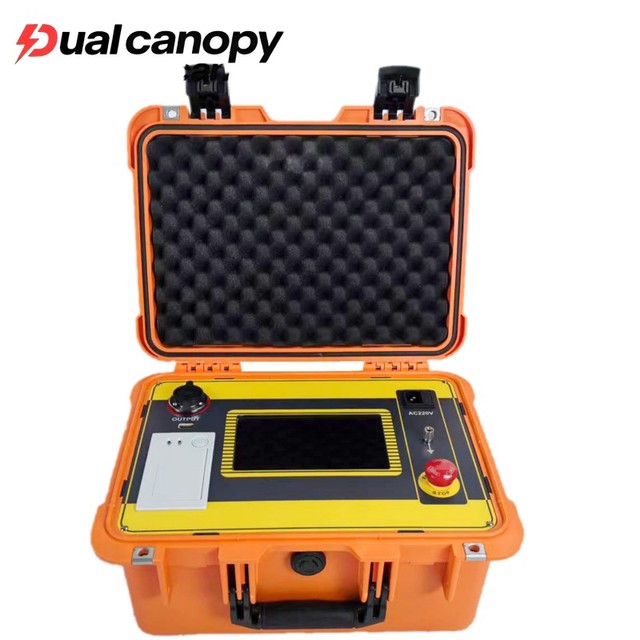 Dualcanopy Electric 0.1Hz 80kv Vlf Hv Cable Tester Very Low Frequency High Voltage Generator Vlf Hipot Tester Price