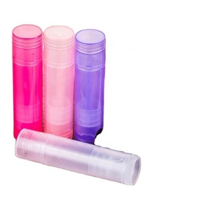 Empty Cosmetic Container Travel Refillable Bottle Plastic Chapstick Lip <b>Gloss</b> Tubes Lip Balm Tubes Lipstick Container - Product Image 2