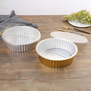 RE3G 2000ml Silver Color Aluminum Material and Food Use Aluminium Container With Pp Pet Lid - Product Image 6