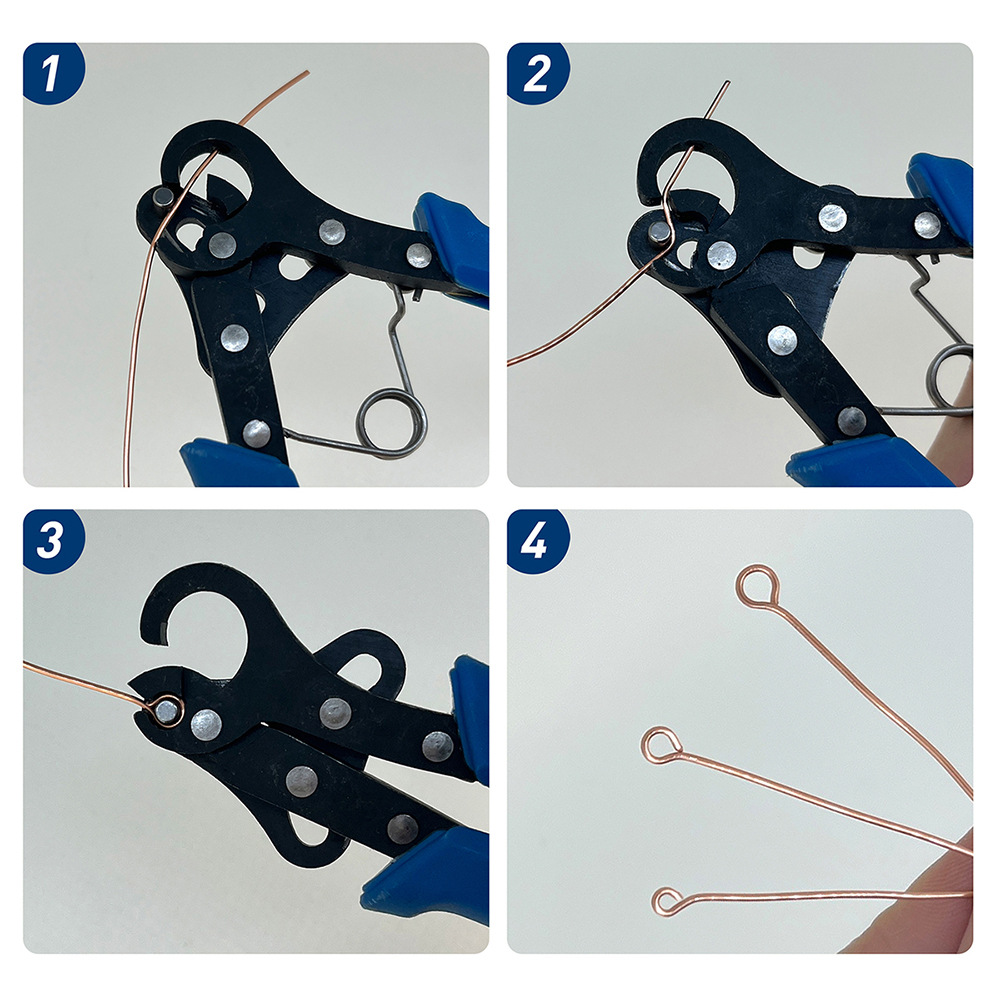 The Beadsmith Vintaj One Step Looper - Crea y recorta bucles consistentes de 1.5 mm para joyería