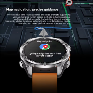 Smartwatch IOS con Display AMOLED, Cassa in Metallo, NFC, Assistente Vocale AI, Impermeabile <span class=keywords><strong>3</strong></span> ATM, Monitoraggio Frequenza Cardiaca e Pressione Sanguigna, Risposta Chiamate, Pagamenti - Product Image 2