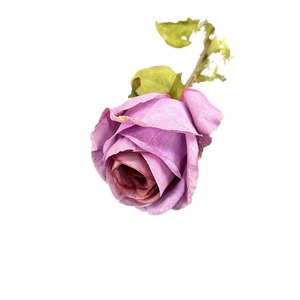 Rose artificielle en soie à tige unique, fleur artificielle pour décoration de mariage, art floral pour salon, fleurs en plastique - Product Image 5
